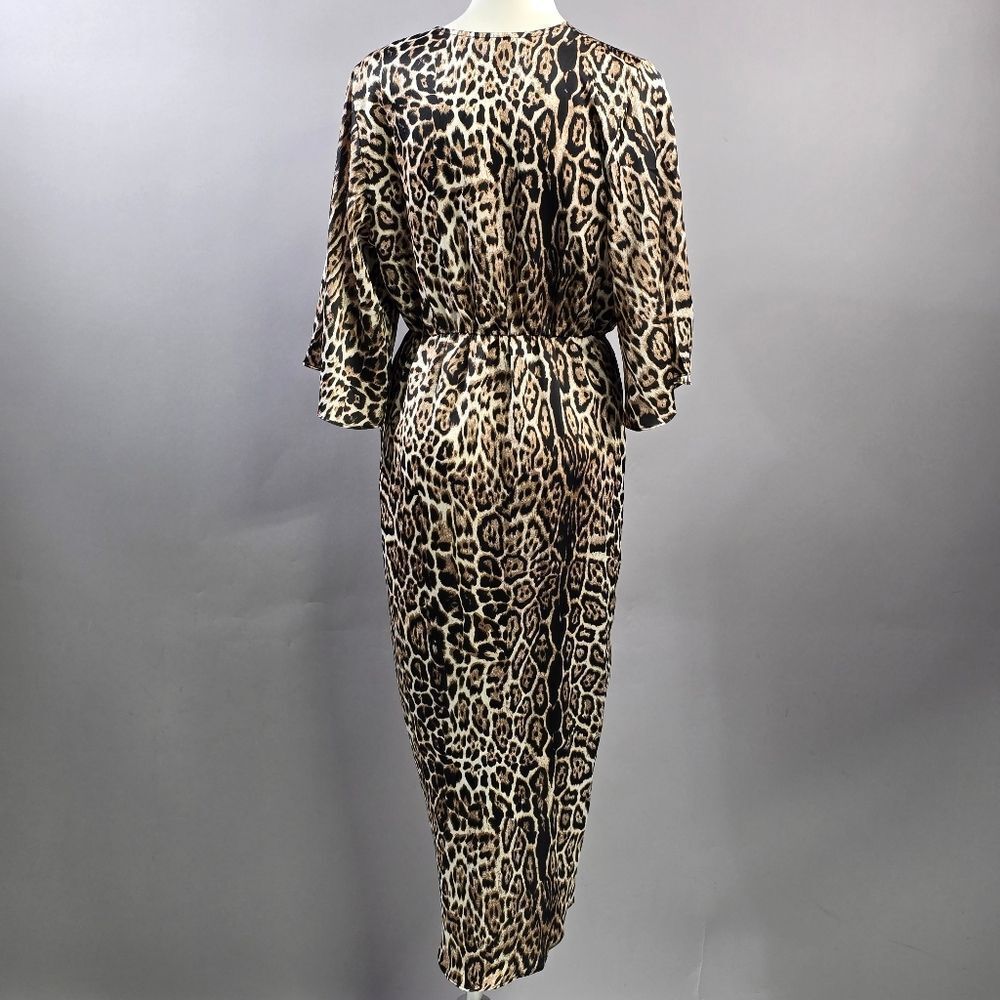 Leopard Print Kimono Dress (Rack 9) - Picture 5 of 10